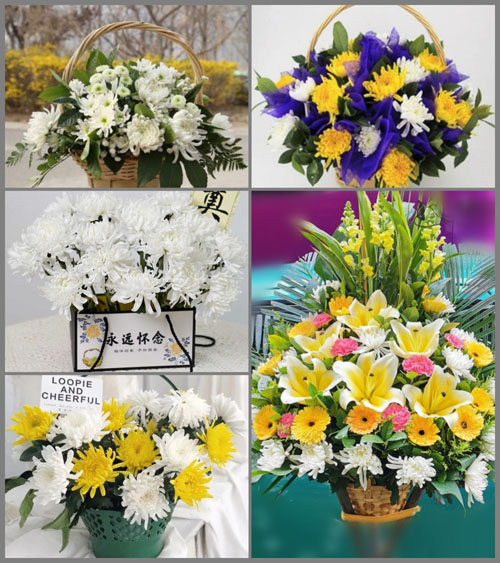 北京房山区周口店地区辛庄村白事提篮配送